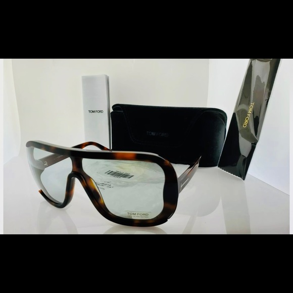 Tom Ford Men's FT0559-56A Porfirio 00mm Havana Sunglasses - Picture 5 of 10